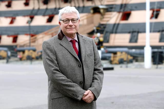 Professor Dominic Tweddle, head of the NMRN, has announced sweeping moves to close all the charity's museum sites across the UK - including those in Portsmouth and Gosport - amid the coronavirus crisis. Photo: Habibur Rahman