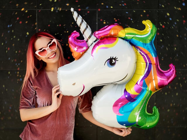 'Can you fill my room with unicorn balloons? I want to surprise my daughter' asked one customer in Portsmouth. I hope she had a wonderful birthday.
