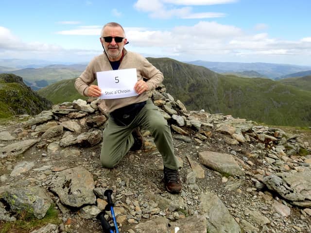 Rob is climbing all 282 Munros in Scotland