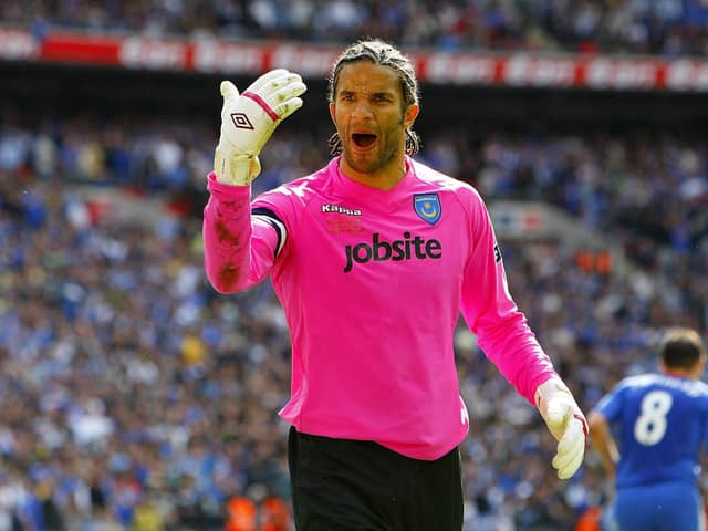 David James had 158 outings for Pompey, putting him 13th on the list of most appearances in the 21st Century for the Blues. Picture: Chris Ison/PA