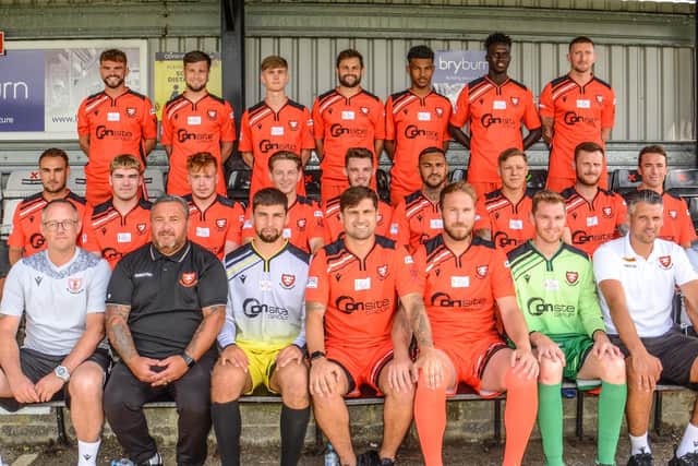 AFC Portchesetr 2021/22. Picture: Daniel Haswell.