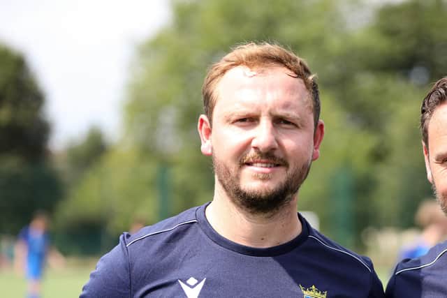 Baffins Milton Rovers boss Shaun Wilkinson. Picture: Chris Moorhouse (080820-18)