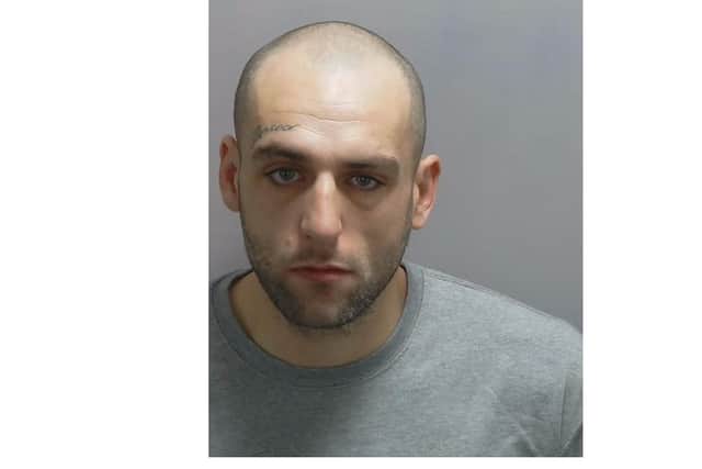 Louis Bibby was jailed for nearly seven years. Pic Hants police