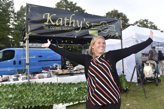 Pictured is: Katherine Wingate, owner of Kathy's Seaside Treats Bakery in Lee-on-the-Solent. Picture: Sarah Standing (010923-7814)