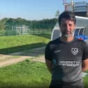 Portsmouth Football Club manager Danny Cowley 