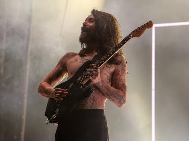 Biffy Clyro blew the crowd away with their high energy performance on Sunday night at the Common Stage.Photos by Alex Shute