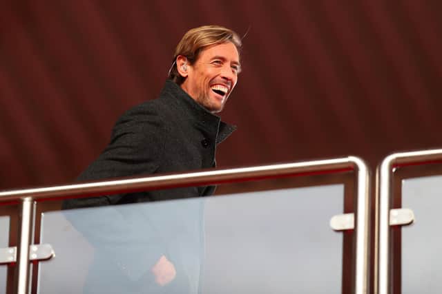 Peter Crouch issued a heartfelt message to Lenny Cook, 7.
Picture: Catherine Ivill/Getty Images