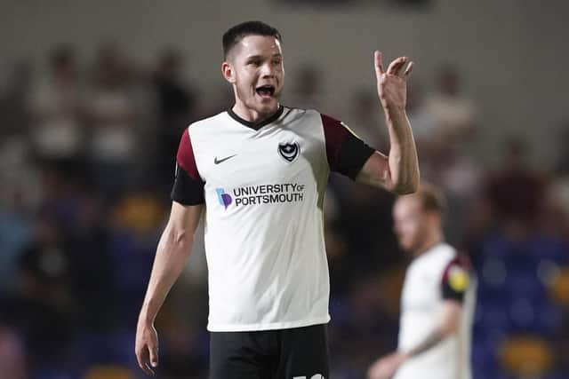 George Hirst has targeted becoming Pompey's main source of goals this season Picture: Jason Brown/ProSportsImages