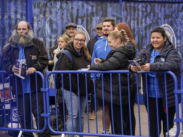 The Pompey fans were treated to a 3-1 win against Preston.