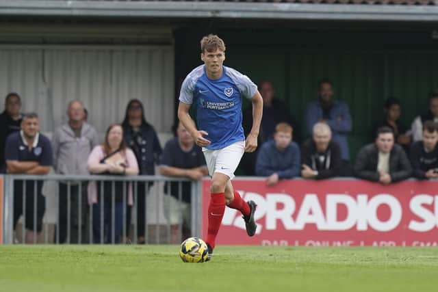 John Mousinho is adamant he wants to keep Sean Raggett at Pompey - and insists there has been no approach from Gillingham. Picture: Jason Brown/ProSportsImages