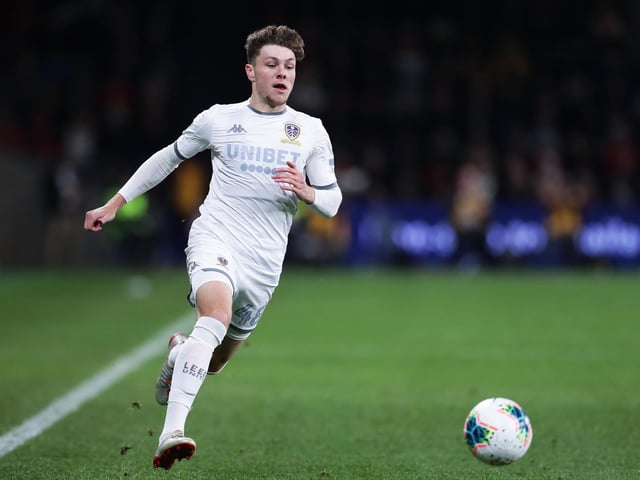 Leeds have loaned the 20-year-old midfielder to Swindon on a year-long deal. He has played six first-team games for the Premier League new boys. Picture: Matt King/Getty Images