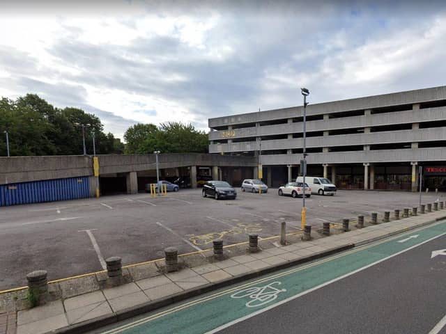 NCP car park in Crasswell Street, Portsmouth has a 3 star rating on Google based on 84 reviews.
