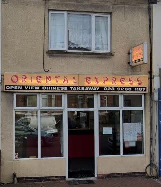 Oriental Express, a takeaway at 45 Brockhurst Road, Gosport was handed a new one-out-of-five food hygiene rating after assessment on March 4, the Food Standards Agency's website shows.
