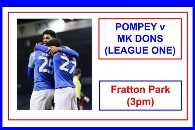 Pompey v MK Dons
