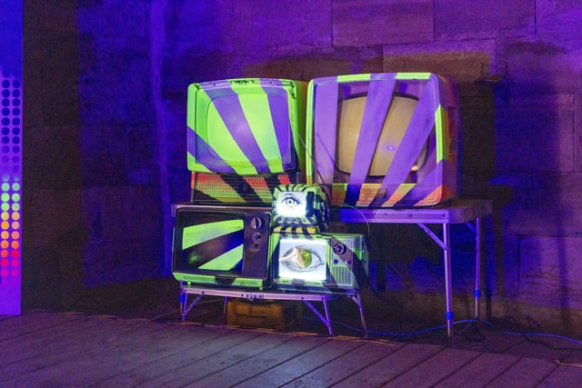 Out of My Mind by Mark Kellett at The Round Tower, Old Portsmouth. Picture by Matthew Clark