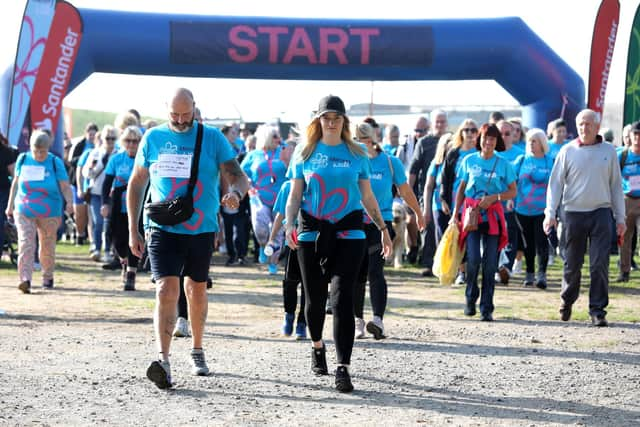 Raising money for the Alzheimer's Society. Picture: Sam Stephenson