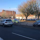 A Vauxhall Corsa that crashged in Winston Churchill Avenue
November 24, 2021
