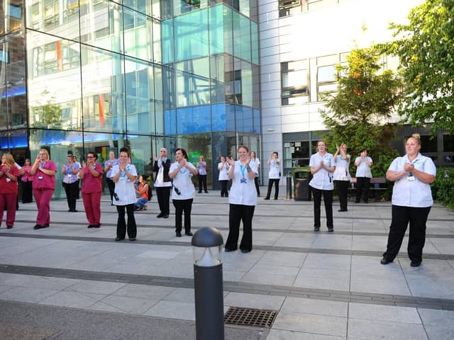 The weekly Clap for Your Carers will be one of the most remembered events during lockdown.

Picture: Sarah Standing
