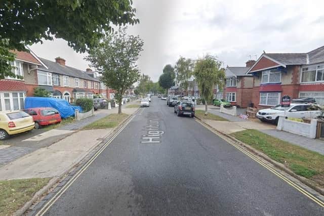 Police said they received reports regarding the youths in the Highbury area of Cosham. Picture: Google Street View.