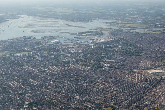 Portsmouth city from the air
Picture: Habibur Rahman