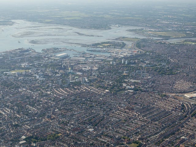 Portsmouth city from the air
Picture: Habibur Rahman