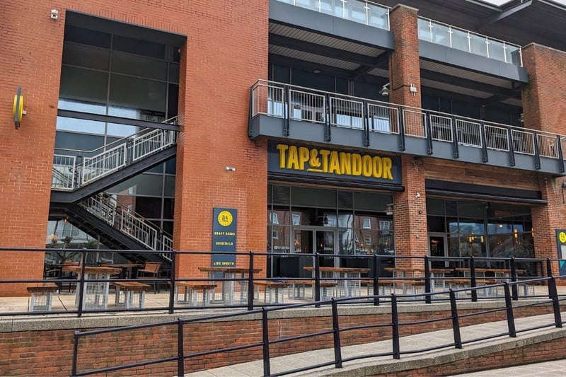 Tap & Tandoor at R04, Central Square South Building, Gunwharf Quays, Portsmouth was rated 5 on February 28.