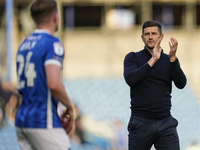 John Mousinho is encouraged by injury news over skipper Marlon Pack. Picture: Jason Brown/ProSportsImages