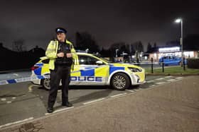 Police have cordoned off Cosham McDonald's as they investigate a serious incident.