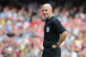 Howard Webb currently works for Professional Game Match Officials Limited as their chief refereeing officer   Picture: Stuart MacFarlane/Arsenal FC via Getty Images