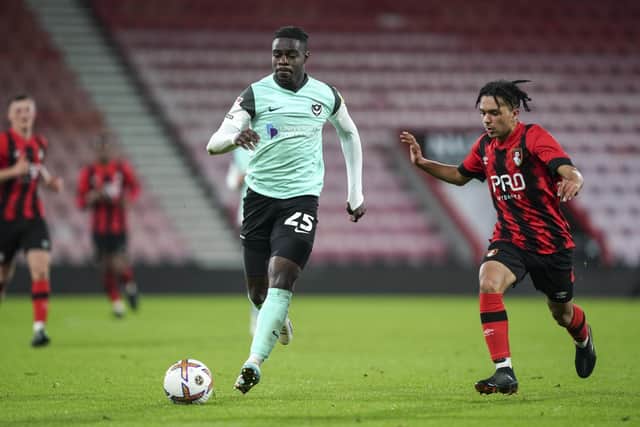 Jay Mingi featured in last month's Hampshire Senior Cup clash at Bournemouth. Picture: Jason Brown