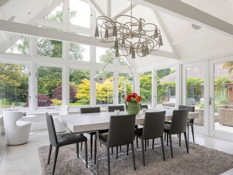 This home is on the market with Spencers of the New Forest and it is priced at £4,000,000.