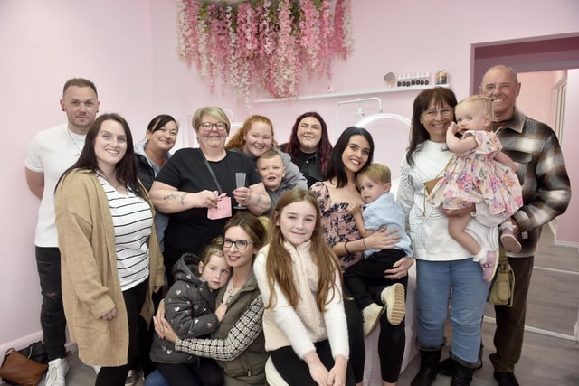 Aimee Wallbridge who turns thirty on April 24, 2025, has opened up her own beauty salon called Club Beauté in Pier Street, Lee-on-the-Solent, and held a opening party on Good Friday April 18, 2025. 

Picture: Sarah Standing (180425-1973)