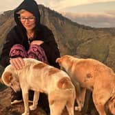 Tereza Oharkova, 37, from Whiteley is a trustee of the charity Lucas Helps Dogs, which helps support street dogs in Sri Lanka
