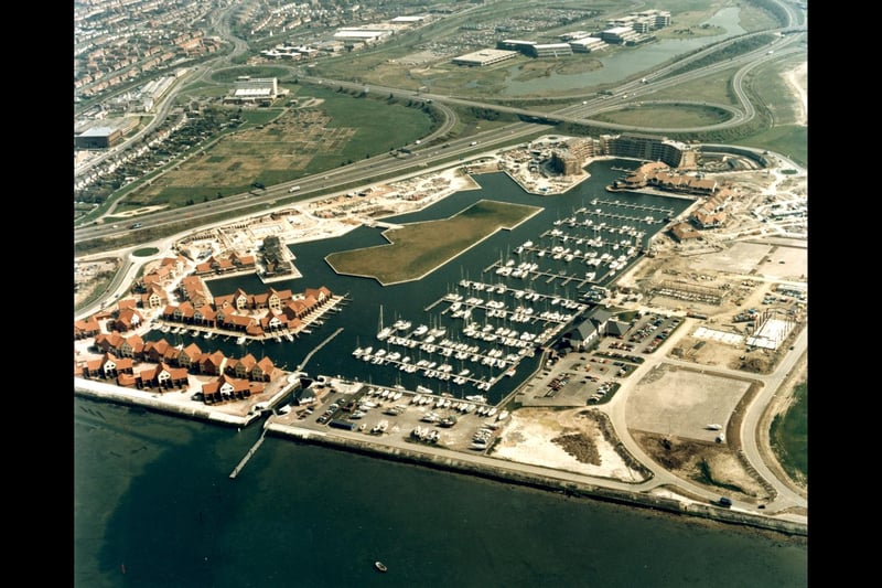 Port Solent 1989. Picture: Portsmouth Historic Centre