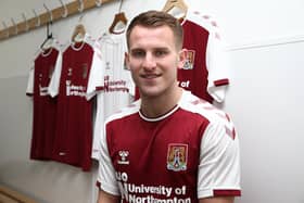 Bryn Morris has joined Northampton on loan until the end of the season.  Picture: Pete Norton/Getty Images