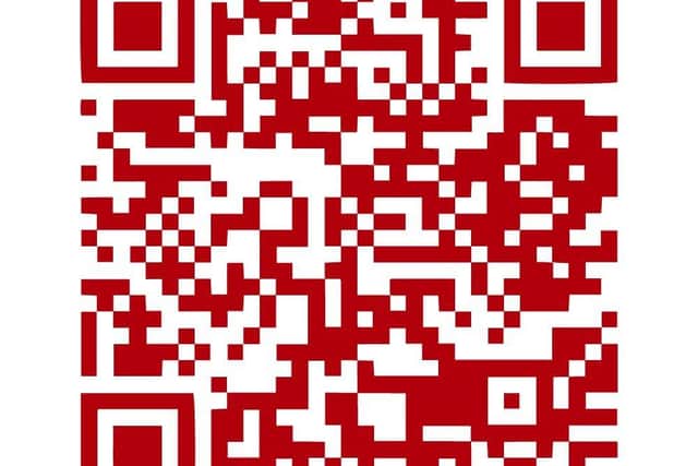 Havant Town Centre visitors survey QR code