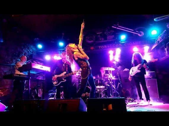 Deeper Purple on stage