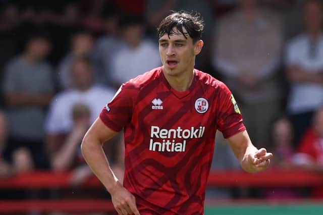 Former Pompey youngster Josh Flint, now with Crawley. Picture: Natalie Mayhew/Butterfly Football
