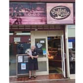 Frances Colley, 85, is retiring from Coffeeville in Waterlooville after 43 years serving behind the counter