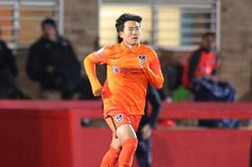 Former Pompey youngster Seok Jae Lee has joined the Hawks. Picture: Nigel Keene