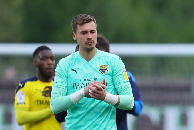 Club: Oxford United; Age: 24; 2021-22 appearances: 24; Clean sheets: 5; Goals conceded: 33