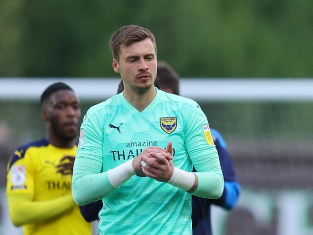 Club: Oxford United; Age: 24; 2021-22 appearances: 24; Clean sheets: 5; Goals conceded: 33