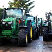 South East Hants Young Farmers Club annual tractor rally for MS Society charity in 2021.