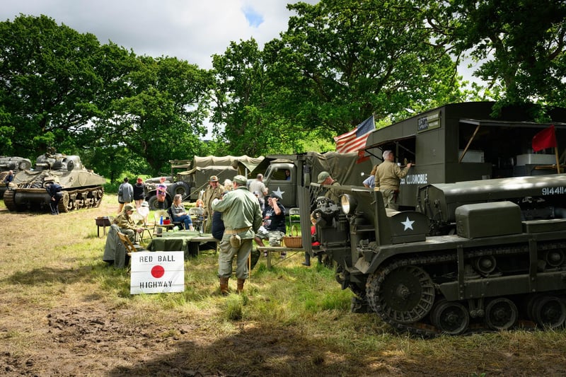 The American sector of the camp.Picture: Keith Woodland (260521-104)