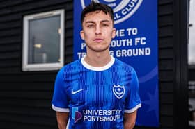 Pompey defender Tom McIntyre