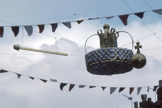 Some of the decorations from 1977