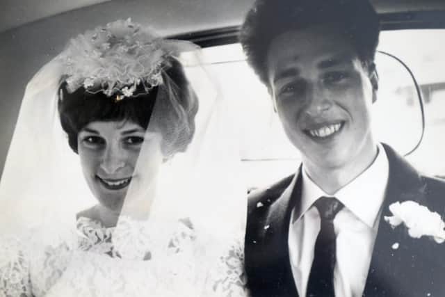 Diane (81) and Brian Stevens (85) from Fareham, celebrated their Diamond Wedding Anniversary on Thursday, May 26.

Pictured is: Copy picture of Brian and Diane Stevens on their wedding day.