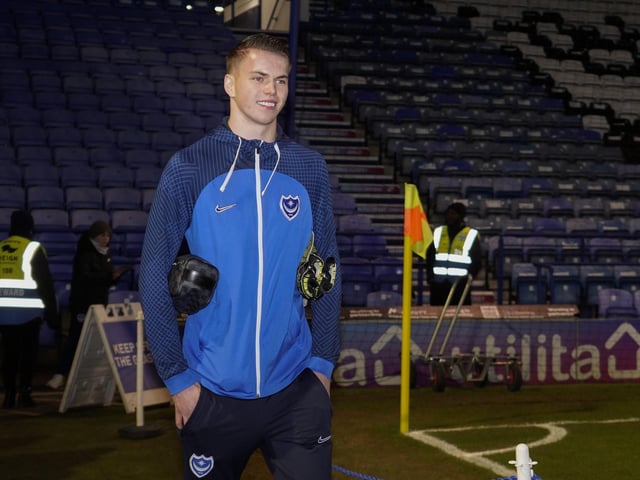 The on-loan West Brom ace earned criticism for his part in Ipswich's equaliser on Thursday night - a mistake that cost Pompey a much needed win. He remains Danny Cowley's No1, though.