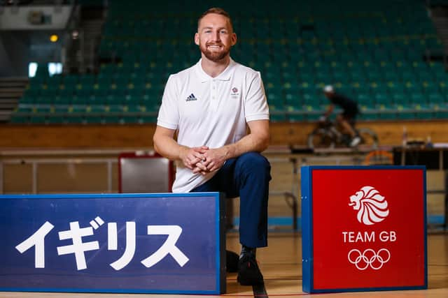 Declan Brooks. Photo by Barrington Coombs/Getty Images for British Olympic Association