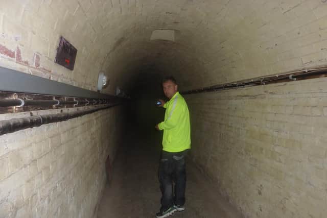 The ghost hunter said the voices he heard were from 'intelligent spirits.' Picture: Tony Ferguson.